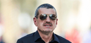 Steiner wearing sunglasses