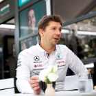 Williams boss having a coffee