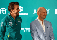 Newey and Alonso sitting together