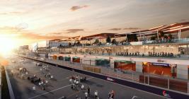 Artist impression of the new Madrid F1 circuit