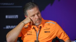 Zak Brown answers questions