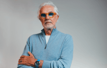 Flavio Briatore posing for the camera
