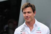 Wolff smiling