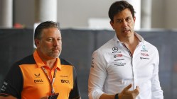 Two F1 team bosses