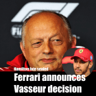 Ferrari reveals Vasseur's appointment news.