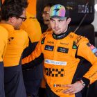 Mexican Indycar driver in McLaren F1 kit