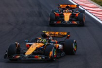 Two McLaren Formula 1 cars racing