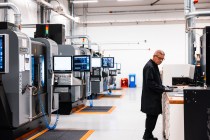 Machinery in a modern workshop environment.