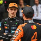 norris and piastri. McLaren drivers in team attire.