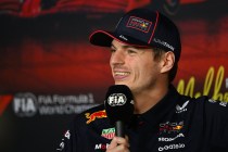 Max talking to media
