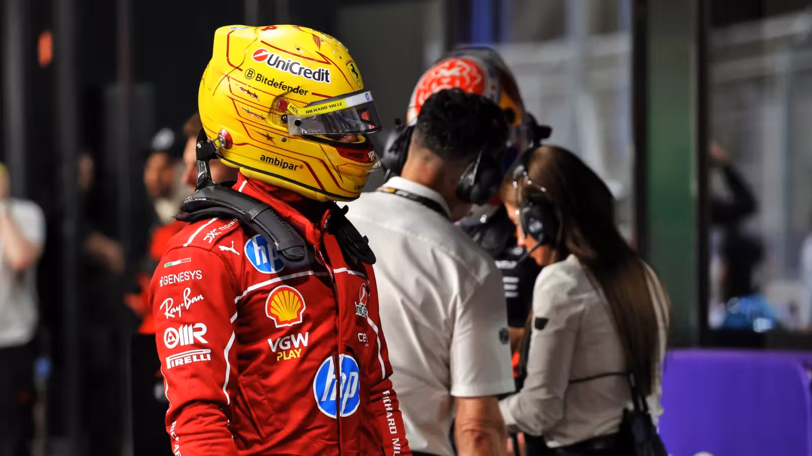 F1 driver disappointed