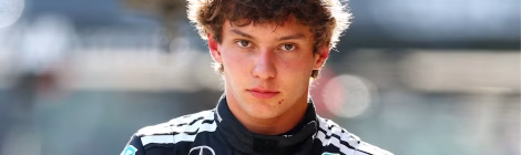 Mercedes F1 driver