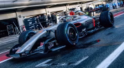 F1 car first tests