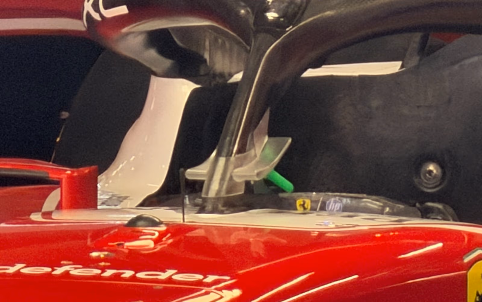 Ferrari F1 winglets removed in china