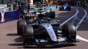 Monaco pit lane